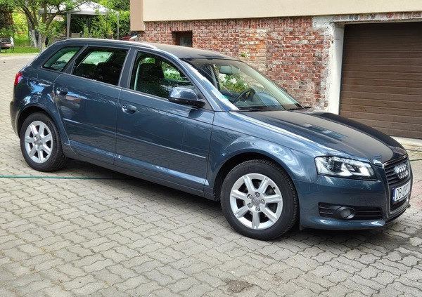 Audi A3 cena 26900 przebieg: 150000, rok produkcji 2009 z Wałbrzych małe 529